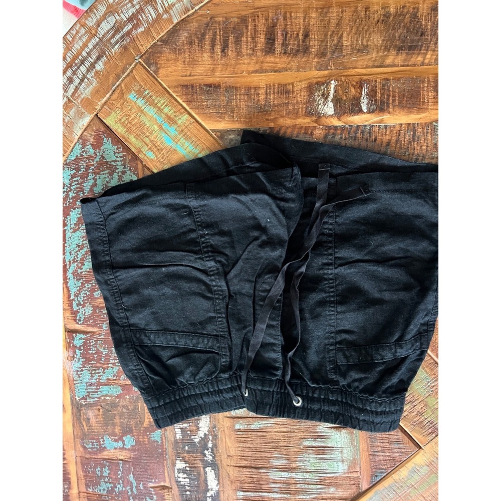 Women's Gap Black Linen Short Size Small